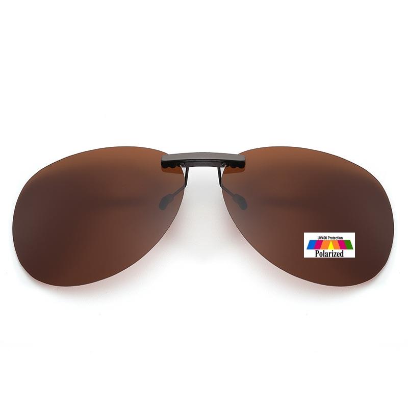 Mens Women's Polarised Driving Fishing Golf Sport Clip On Fashion Sunglasses - Picture 12 of 15