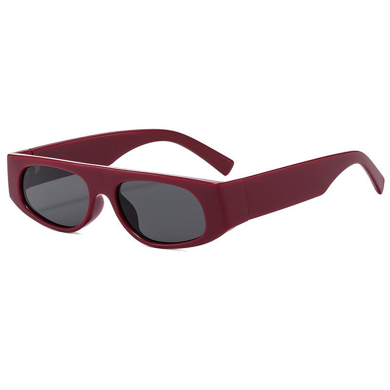 Men's Women's Fashion Square Vintage Retro Sunglasses UV400-image