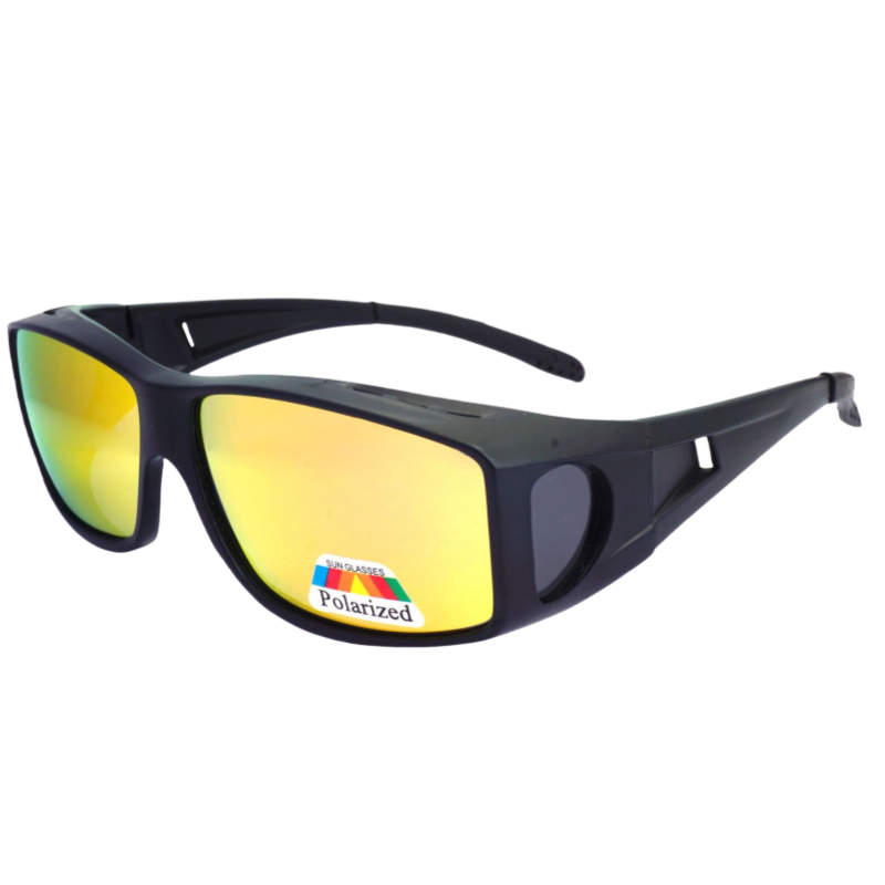 Polarised Mens Womens Vintage Polarized UV Protection Large Fit Over Sunglasses - Bild 18 von 20