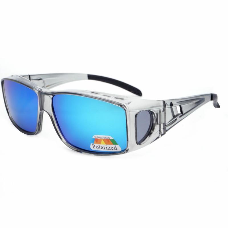 Polarised Mens Womens Vintage Polarized UV Protection Large Fit Over Sunglasses - Bild 17 von 20
