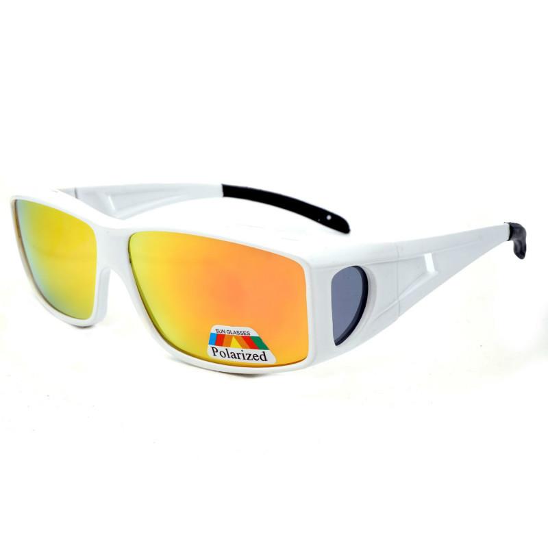 Polarised Mens Womens Vintage Polarized UV Protection Large Fit Over Sunglasses - Bild 20 von 20