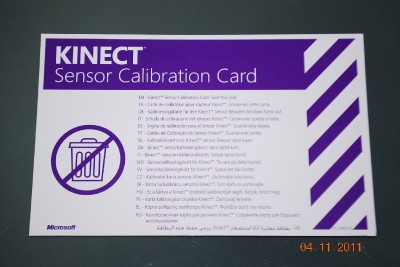 xbox kinect card