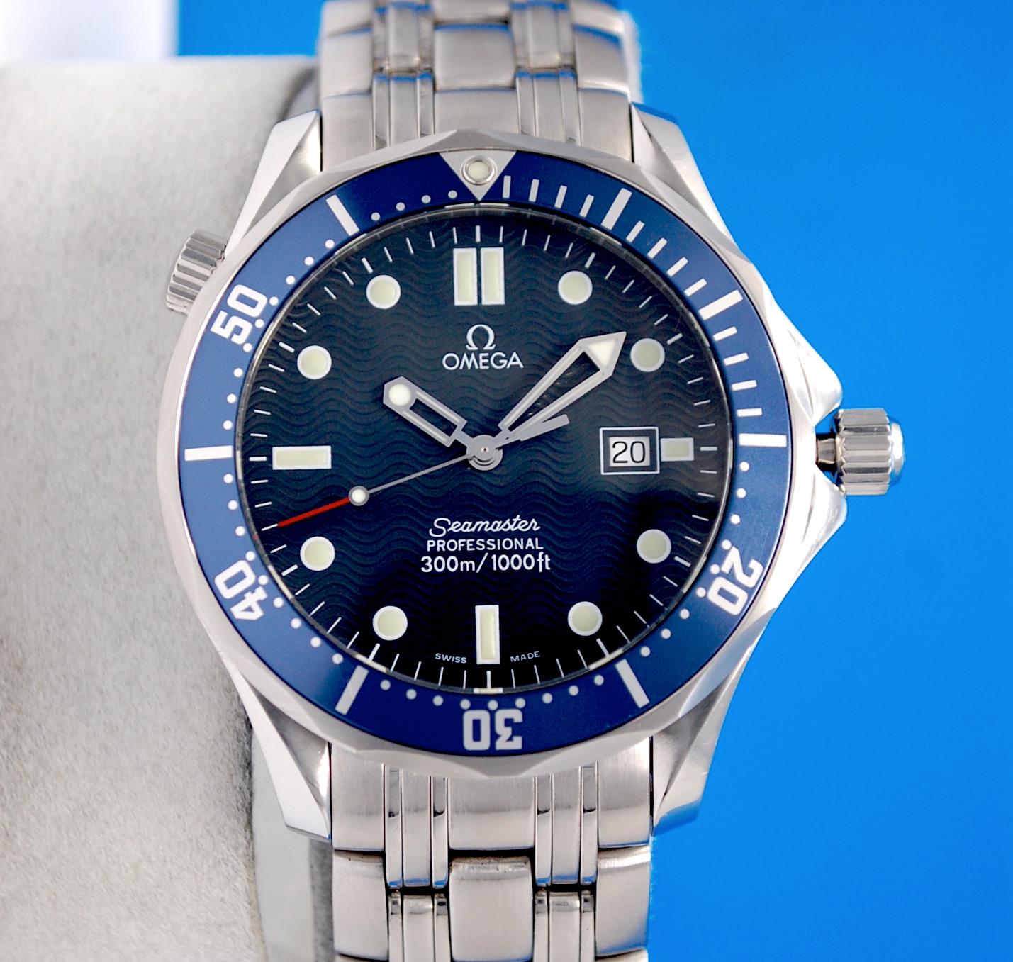 Mens Omega Seamaster 300M Professional watch Blue Dial & Bezel - 41MM - 2541.80