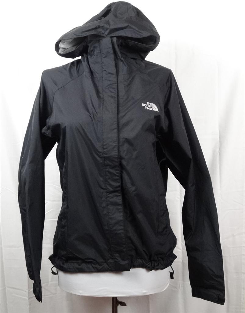 New The NORTH FACE Black VENTURE Hyvent Rain Jacket Womens L | eBay