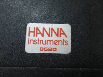 Hanna Instruments HI 8520 Microprocessor Bench-top pH Meter | eBay