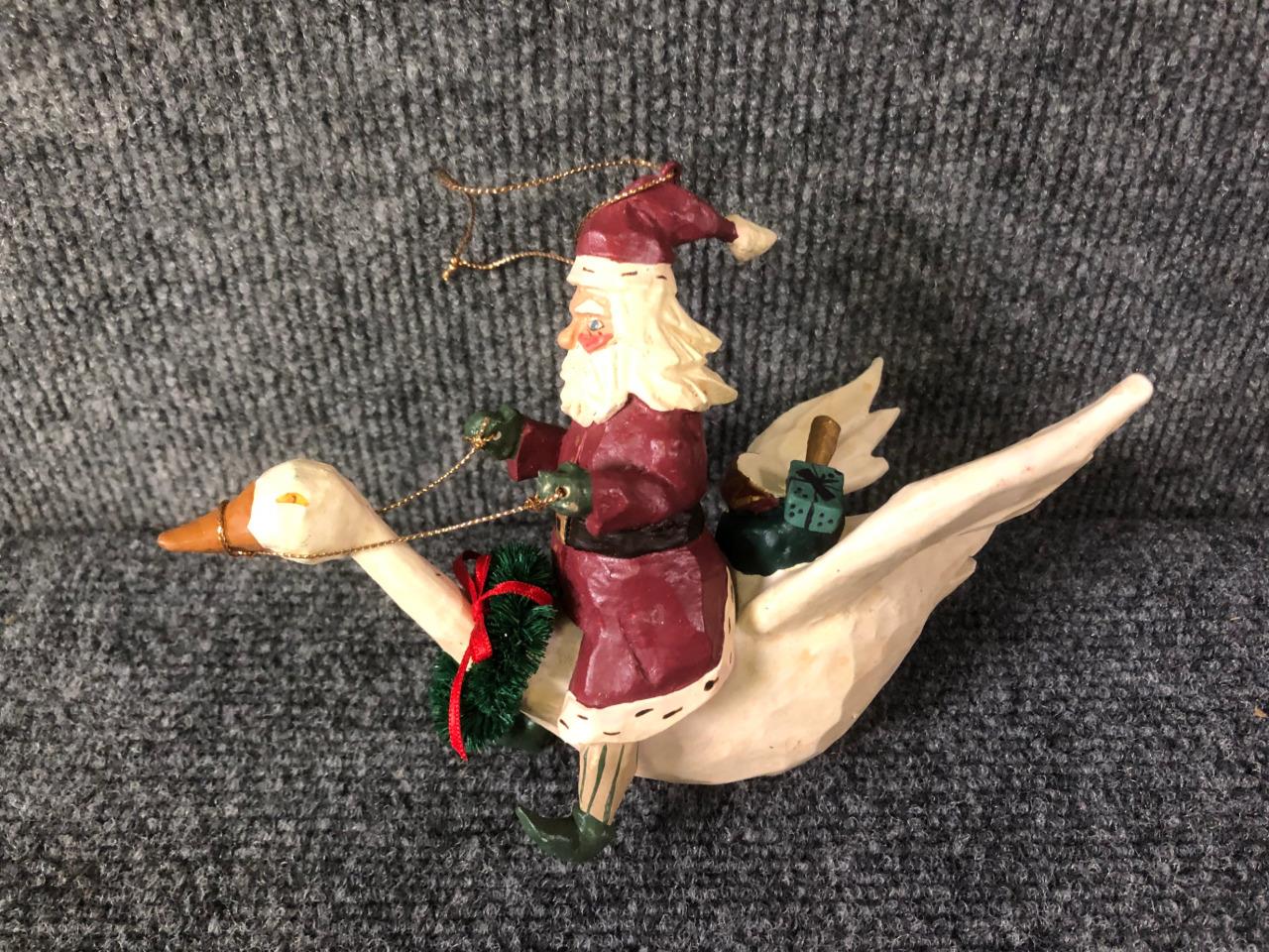 House Of Hatten Santa Farie Reindeer Dove Fox Goose Christmas Ornament - Choice - Bild 11 von 16