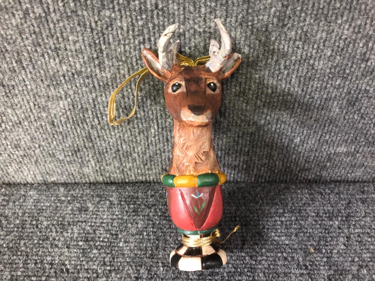 House Of Hatten Santa Farie Reindeer Dove Fox Goose Christmas Ornament - Choice - Bild 13 von 16