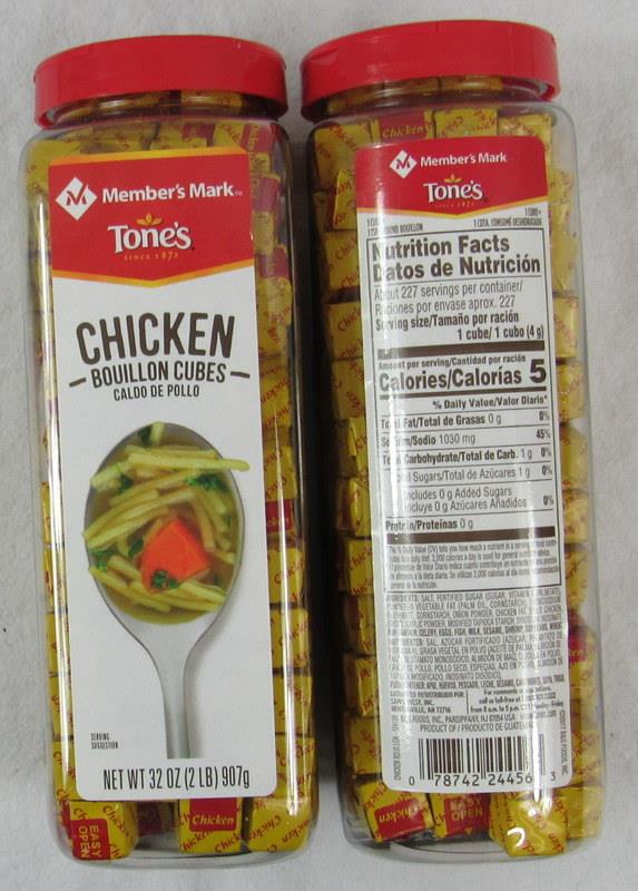 Member's Mark Tones Chicken Bouillon Cubes, 2024, New eBay
