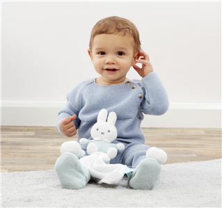 Miffy Mint Cuddle Comforter CAN PERSONALISE Baby Shower Gift FAST DISPATCH