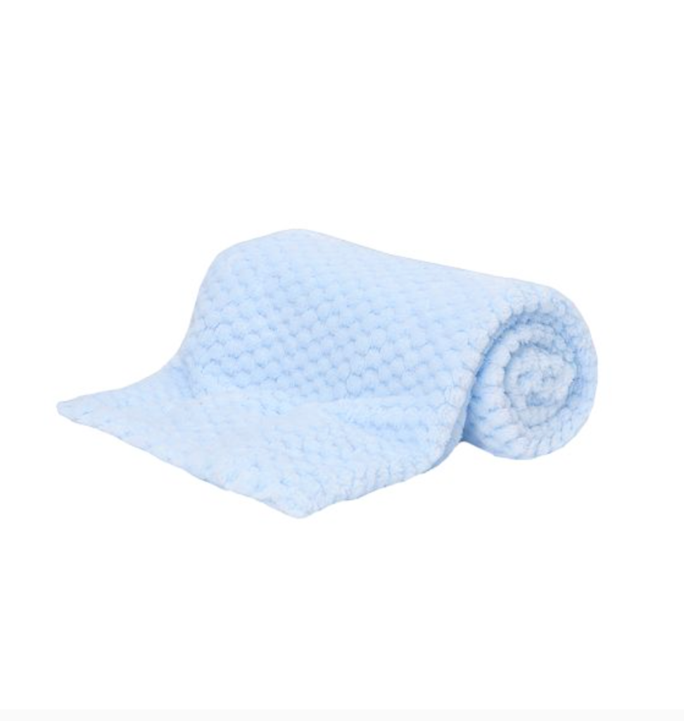 Personalised Embroidered Waffle Blanket Super Soft Baby Boy Girl Fast Dispatch! - Picture 9 of 12