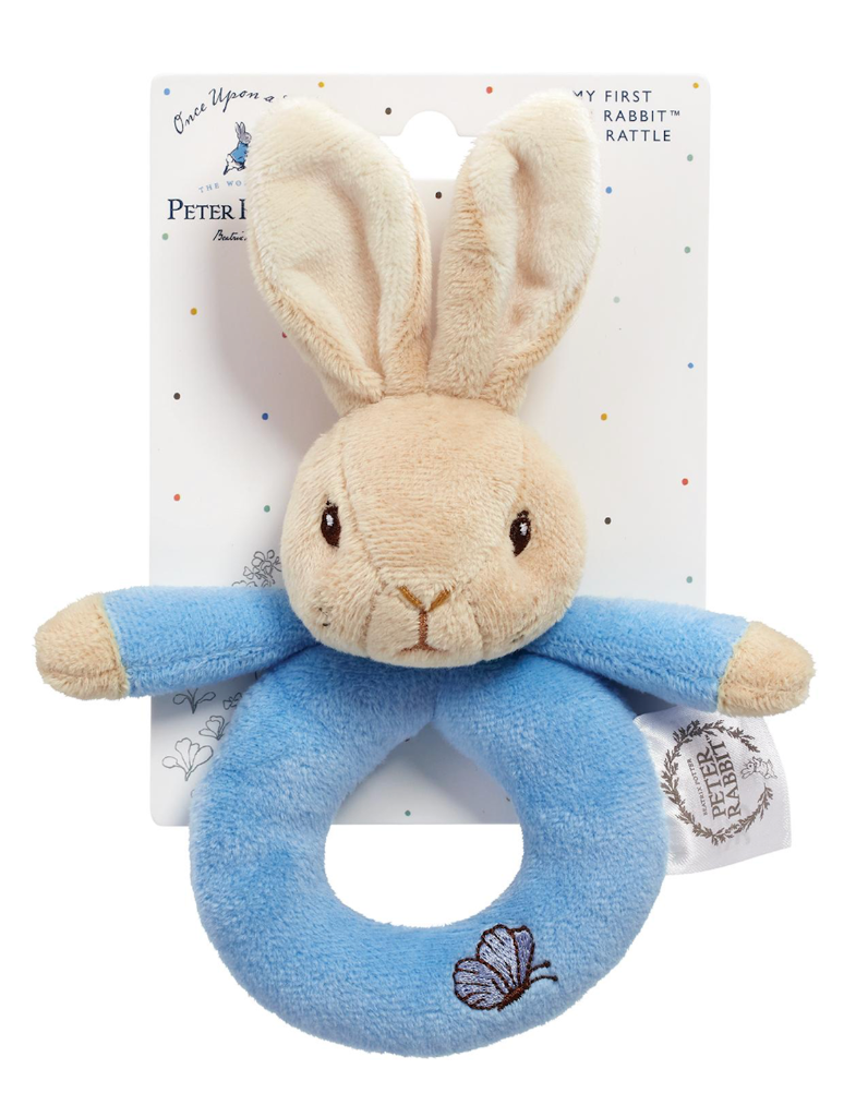 Peter Rabbit Soft Toys Rattle Comfort Blanket Cot Spiral Mobile Activity Booties - Picture 20 of 32