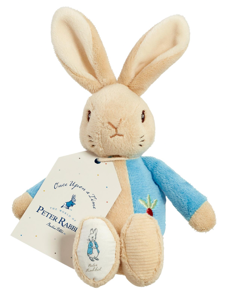 Peter Rabbit Soft Toys Rattle Comfort Blanket Cot Spiral Mobile Activity Booties - Picture 17 of 32