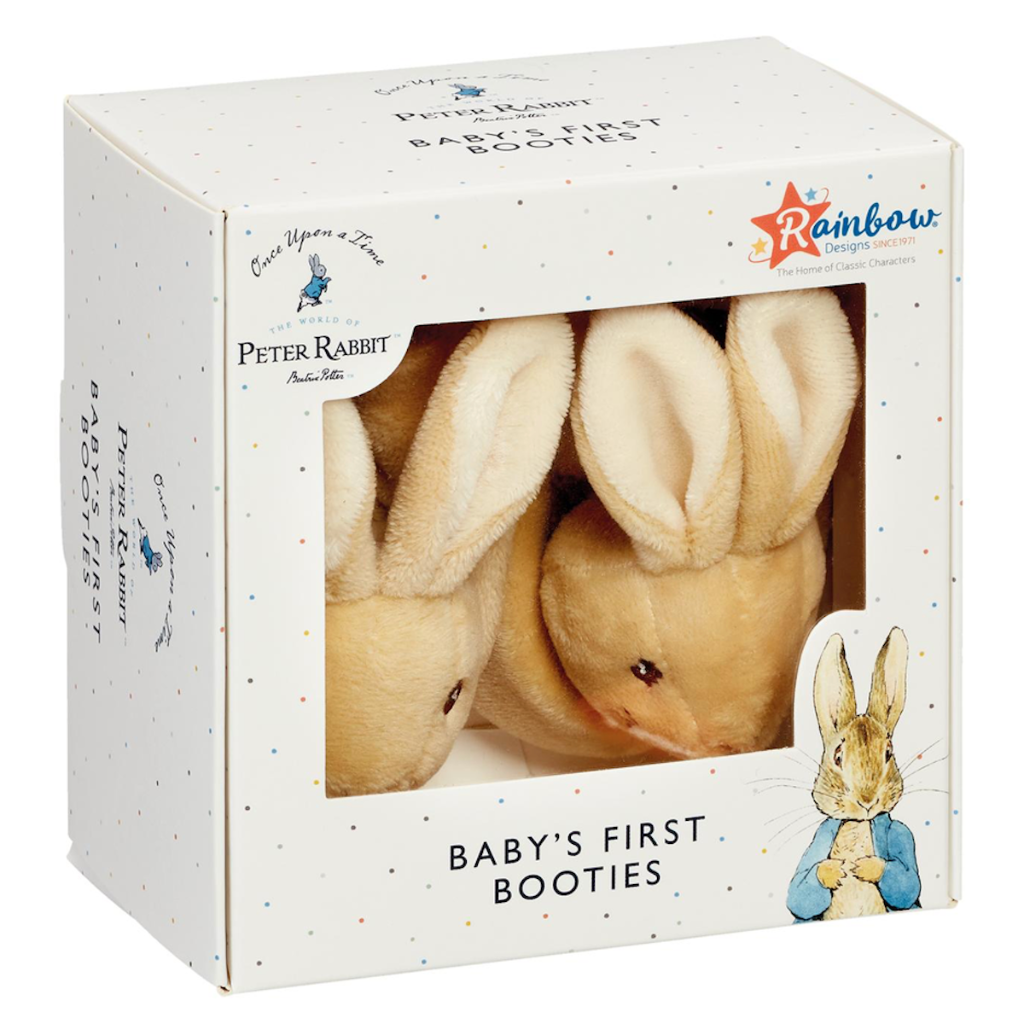 Peter Rabbit Soft Toys Rattle Comfort Blanket Cot Spiral Mobile Activity Booties - Picture 25 of 32