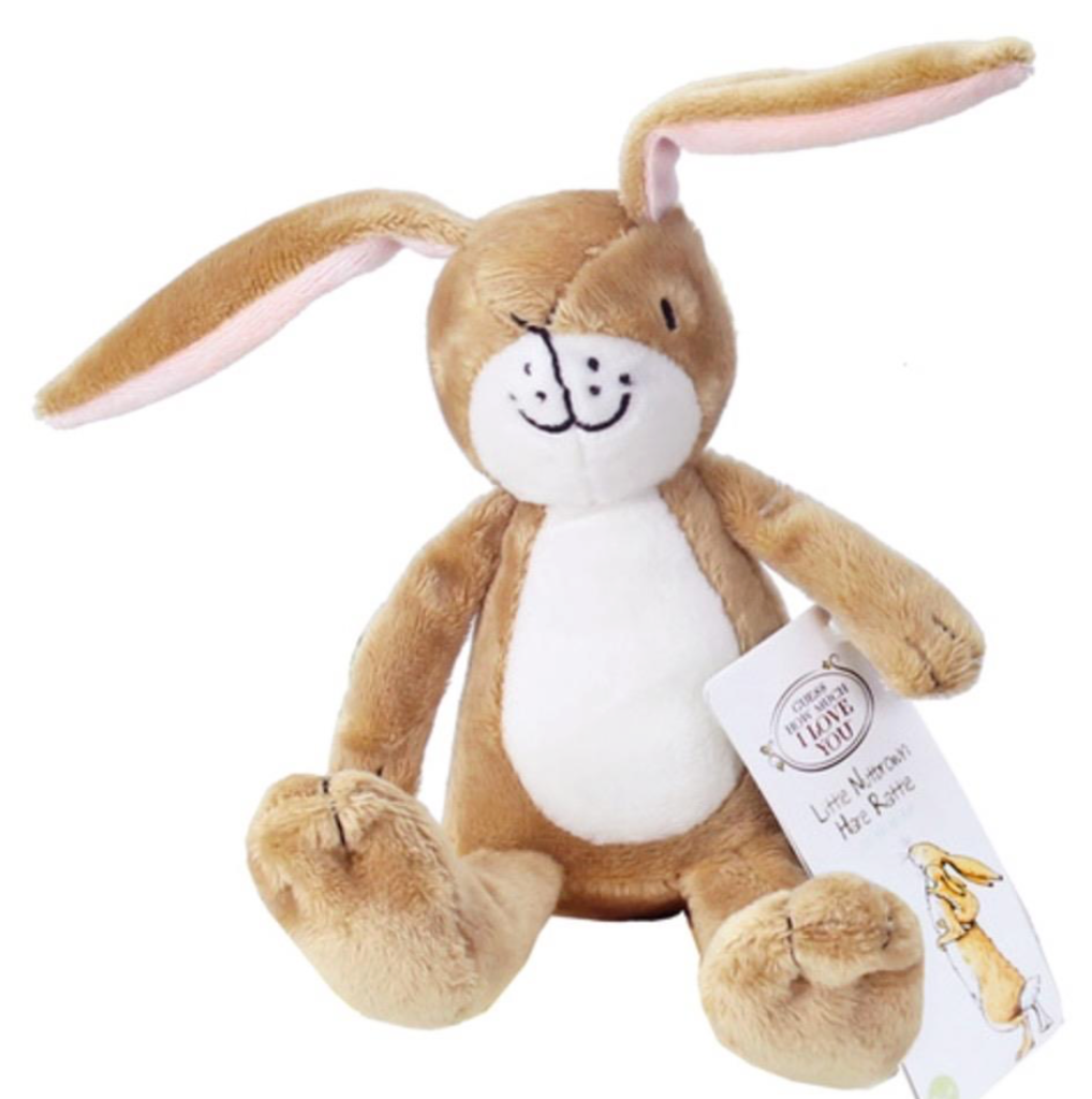 Guess How Much I Love You Rattle, Soft Toy, Nutbrown Hare Spiral 