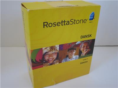 Rosetta Stone V2: Danish Level 1 with USB Headset Dansk Language