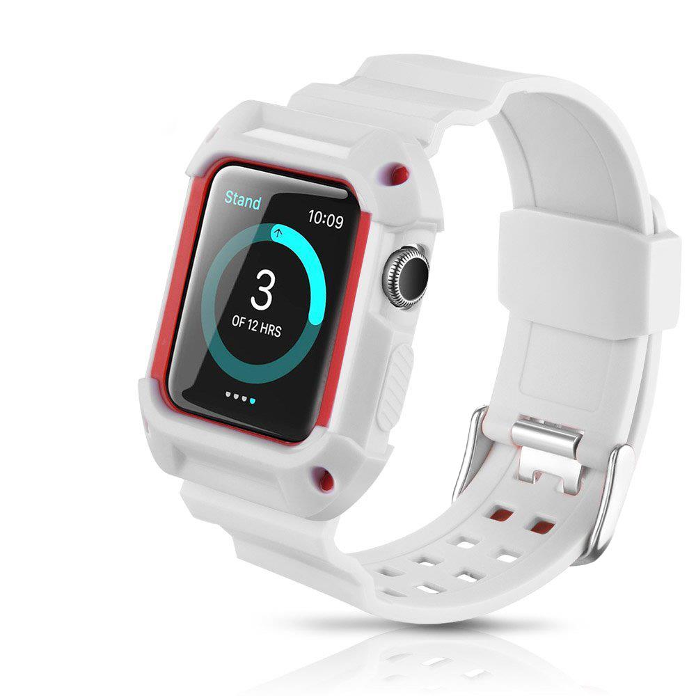 For Apple Watch Series 3/2/1 42mm 38mm Protective Case And Sports Band Wristband - Picture 4 of 8