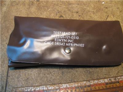 Elwyn PN 102 Test Lead Set 6625-01-121-0510 | eBay