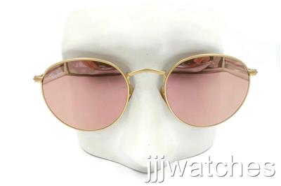 Ray-Ban Matte Arista Light Brown Mirror Pink Sunglasses  display picture 3