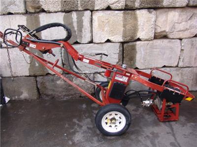 GENERAL 660 TOW BEHIND HYDRAULIC ONE MAN AUGER HONDA MOTOR POST HOLE ...
