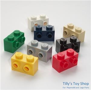 Lego - 1x2 Stud Brick 2 Knobs on 1 Side - Pick Colour & Pack Size