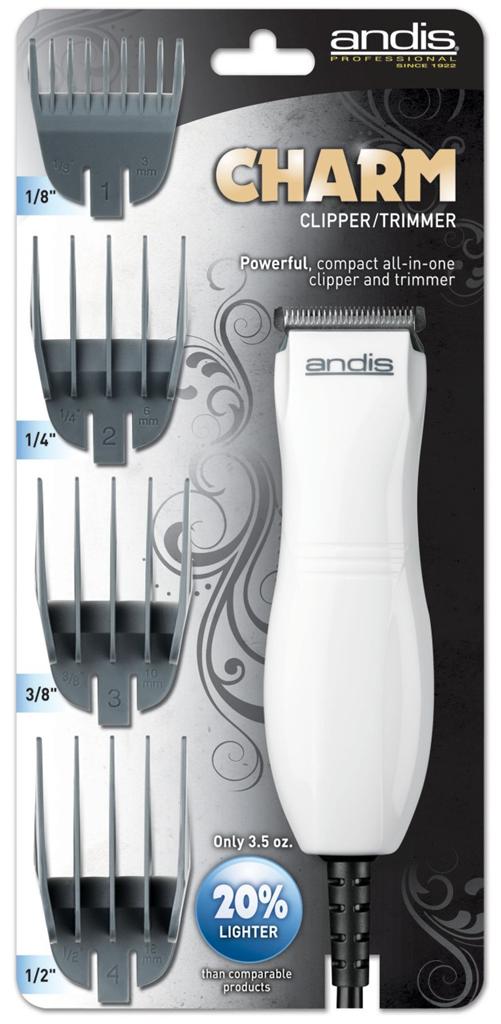 Andis Pro Charm Powerful Lightweight Compact Hair Clipper / Trimmer