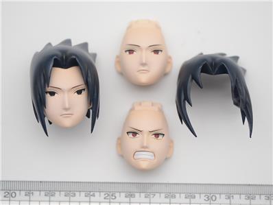 Zen Creations 1/6 Scale Anime Naruto Sasuke Uchiha - Head Sculpt