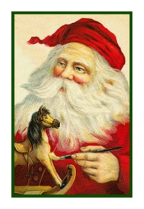 Santa Clause Claus Painting | Beso - Beso | Shopping Ideas and