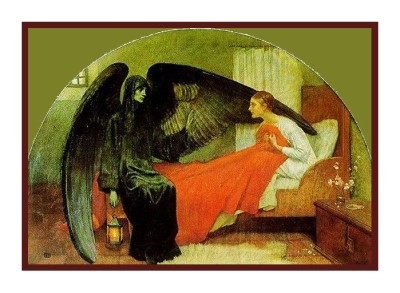 Pre-Raphaelite Marianne Stoke's Death and the Maiden Counted Cross ...