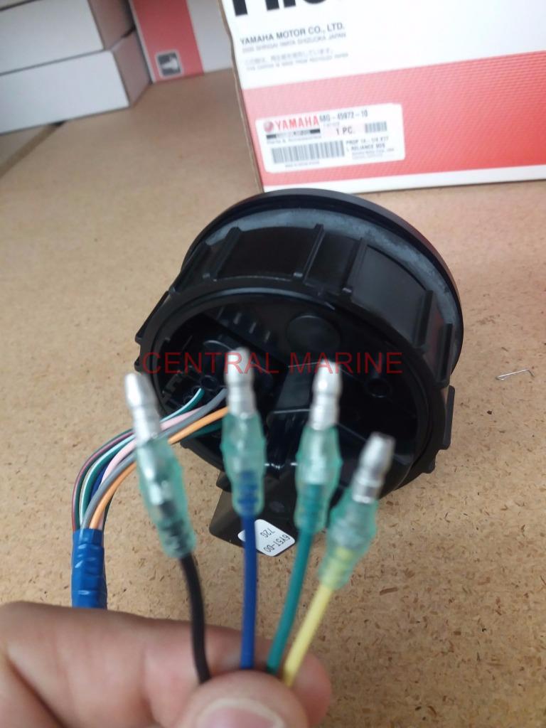 Yamaha New OEM MultiFunction Gauge Tachometer 6Y58350TD000 6Y5