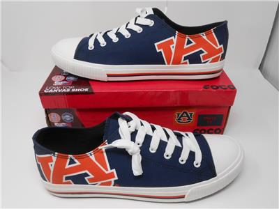 RARE! New Licensed Auburn Tigers Low Top Men