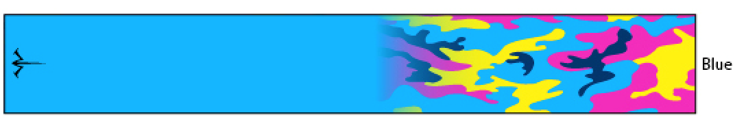 White Water Archery Laminated Purple Spray Paint Fade Arrow Wraps - 15 Piece Pack, Choose Your Size