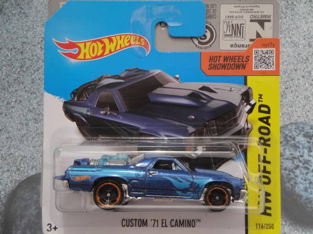 2014 Hot Wheels #116 HW Off-Road Custom '71 El Camino Treasure Hunt