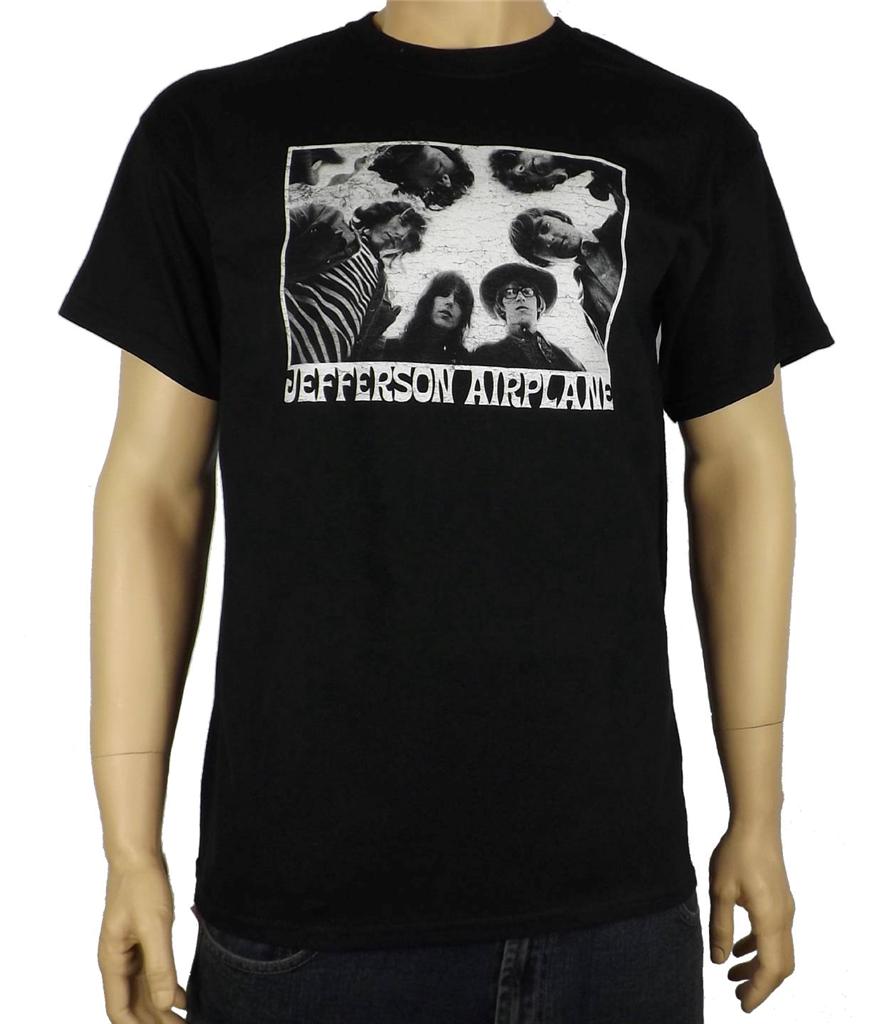 Jefferson Airplane T-Shirt - 1960s Hippy Psychedelia Starship ...