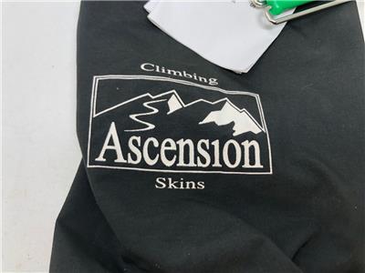 NEW BLACK DIAMOND ASCENSION NYLON CLIMBING SKINS FOR SKIS BLACK