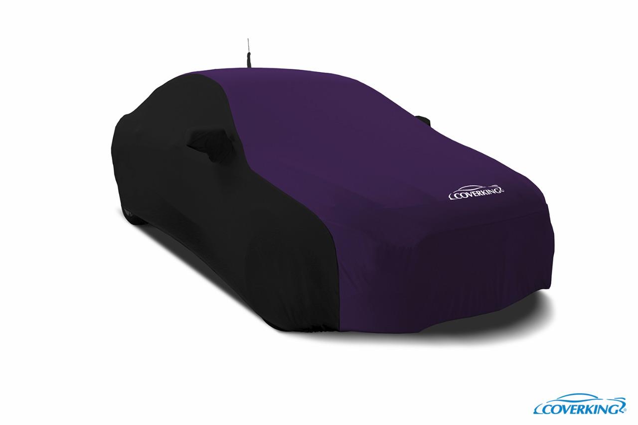 Housse de voiture extensible intérieure personnalisée en satin pour Ferrari boutiques Mondial