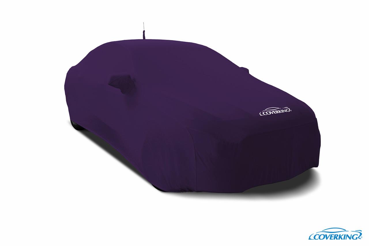 Housse de voiture extensible intérieure haute qualité personnalisée en satin pour Ferrari Mondial