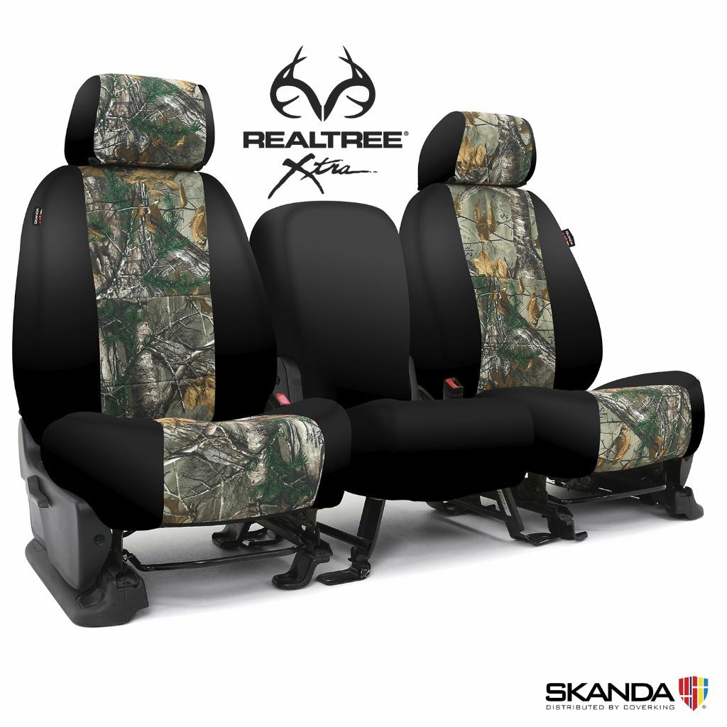 Seat Covers Realtree Camo For Dodge Ram 1500 Coverking Custom Fit eBay