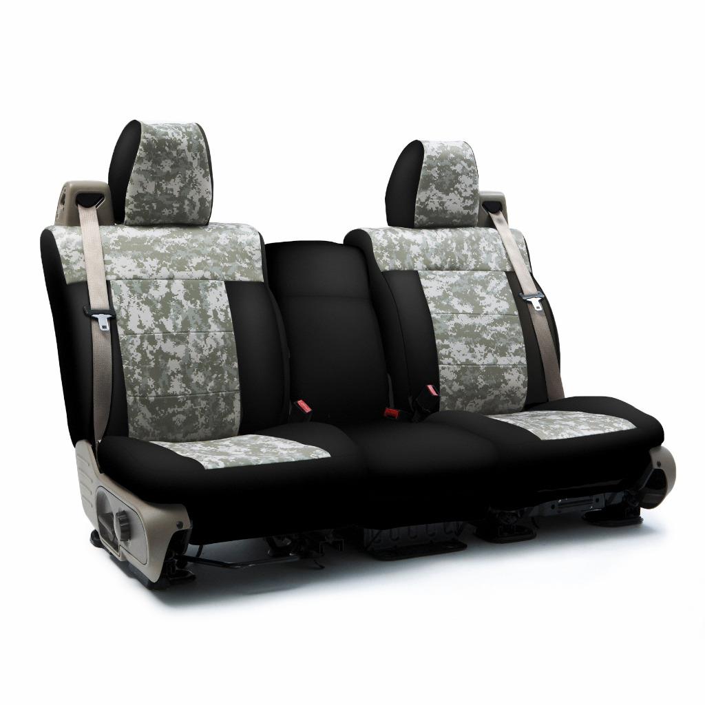 Seat Covers Digital Military Camo For Nissan Xterra Custom Fit - Picture 6 of 7