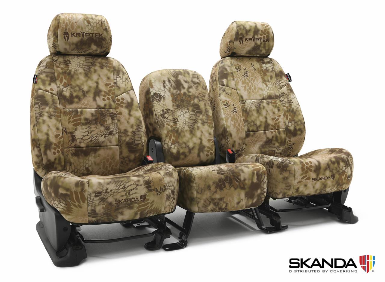 Seat Covers Kryptek Camo For Jeep Wrangler TJ Coverking Custom Fit - Bild 4 von 21