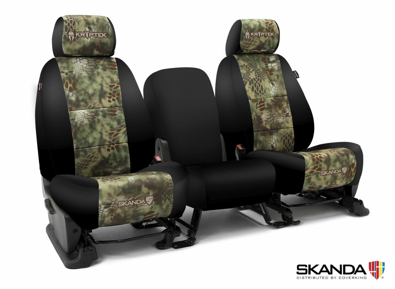 Seat Covers Kryptek Camo For Jeep Wrangler TJ Coverking Custom Fit - Bild 9 von 21