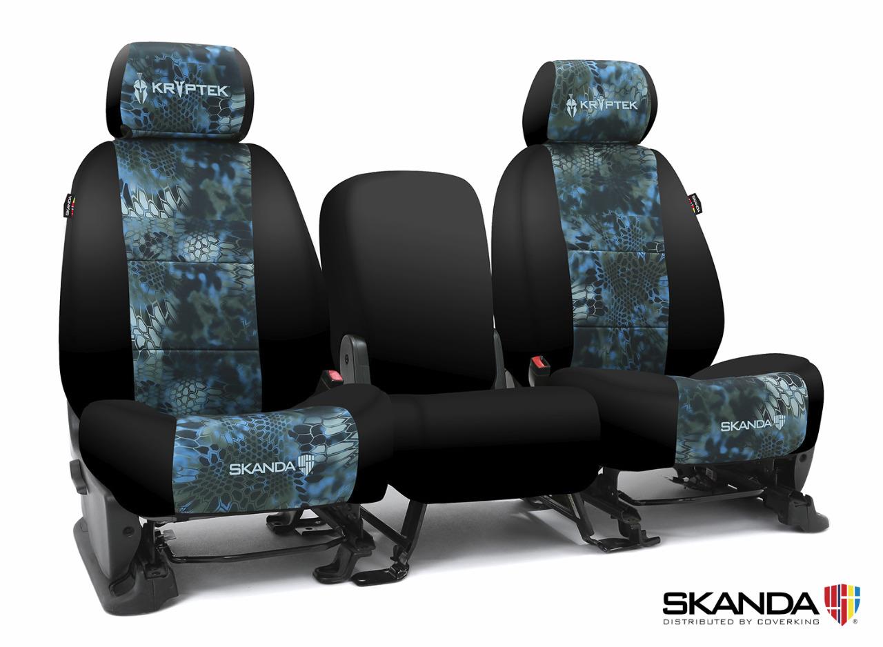 Seat Covers Kryptek Camo For Jeep Wrangler TJ Coverking Custom Fit - Bild 11 von 21