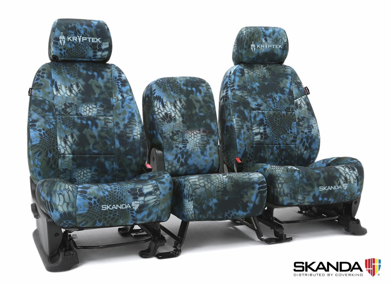 Seat Covers Kryptek Camo For Jeep Wrangler TJ Coverking Custom Fit - Bild 10 von 21