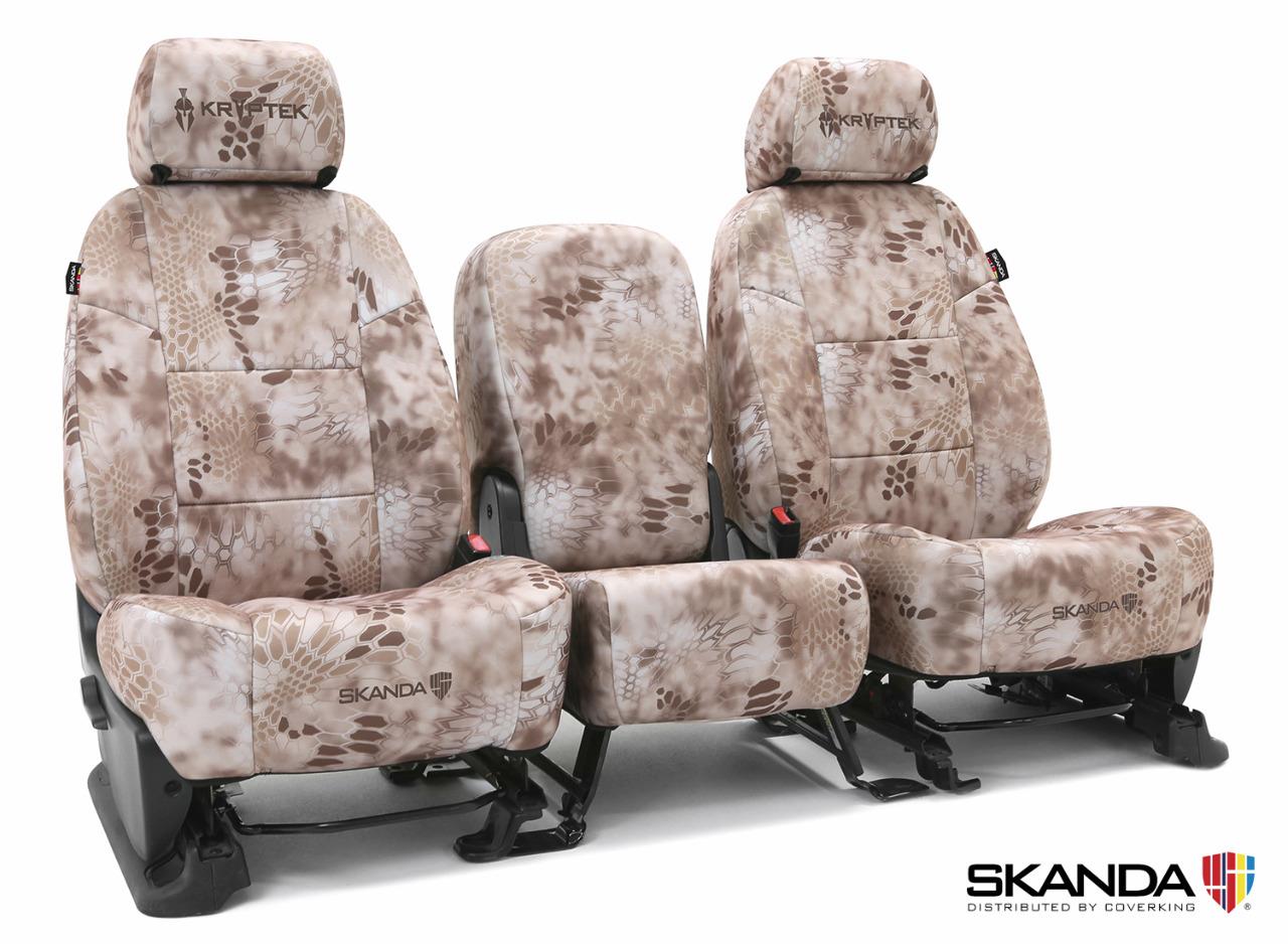 Seat Covers Kryptek Camo For Jeep Wrangler TJ Coverking Custom Fit - Bild 12 von 21