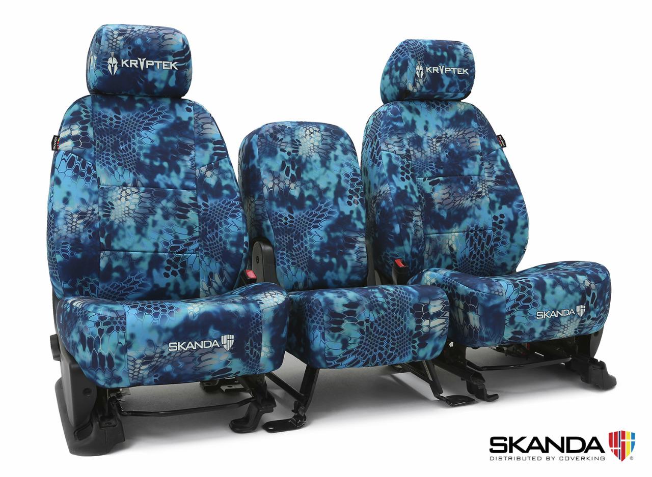 Seat Covers Kryptek Camo For Jeep Wrangler TJ Coverking Custom Fit - Bild 14 von 21