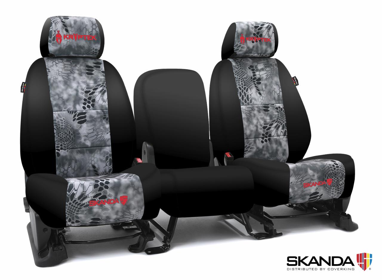 Seat Covers Kryptek Camo For Jeep Wrangler TJ Coverking Custom Fit - Bild 17 von 21