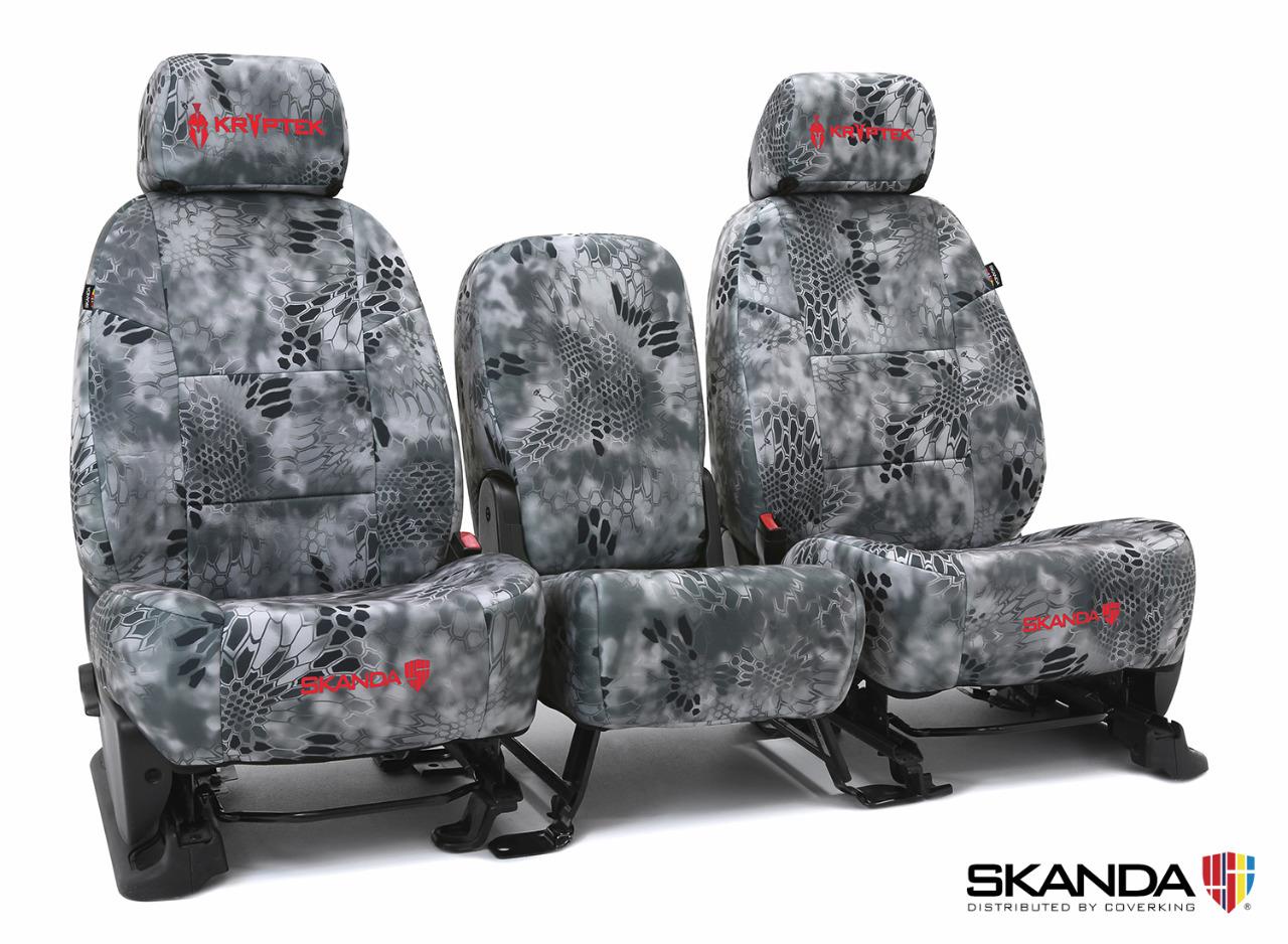Seat Covers Kryptek Camo For Jeep Wrangler TJ Coverking Custom Fit - Bild 16 von 21