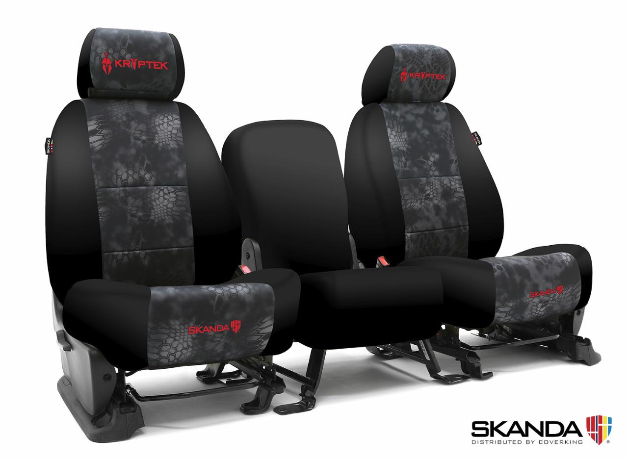 Seat Covers Kryptek Camo For Jeep Wrangler TJ Coverking Custom Fit - Bild 19 von 21