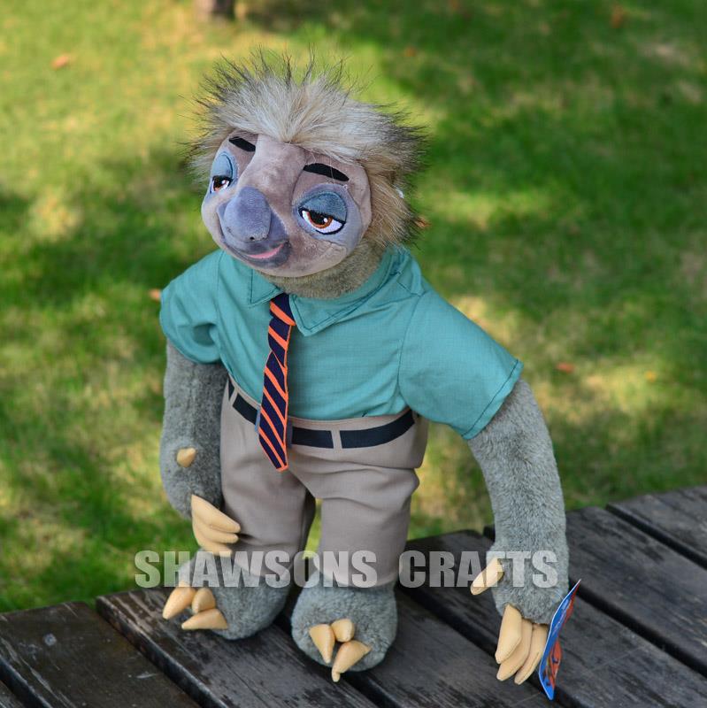 sloth from zootopia stuffed animal