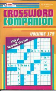 KAPPA CROSSWORD COMPANION FUN PUZZLE BOOK VOLUME 172 88908370005 eBay