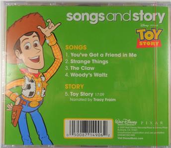キッズ・ファミリー Disney Original ENGLISH Story &Music TOY STORY SONGS AND STORY DISNEY-PIXAR CHILDRENS SING ALONG
